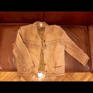 Santa Fe Fringe Leather Jacket